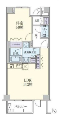 物件○○の間取り図