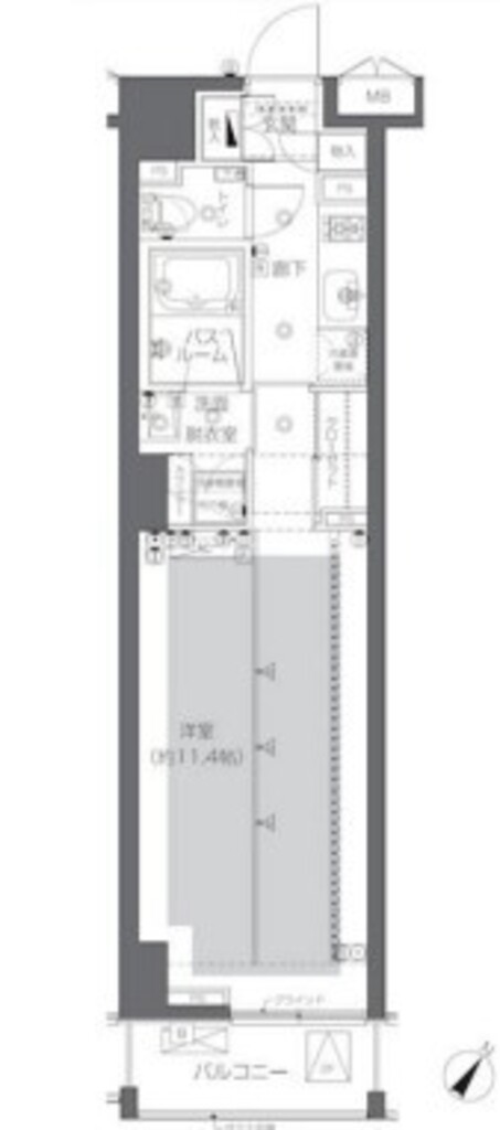 物件○○の間取り図