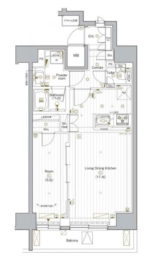 物件○○の間取り図