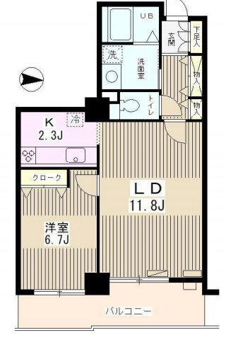 物件○○の間取り図