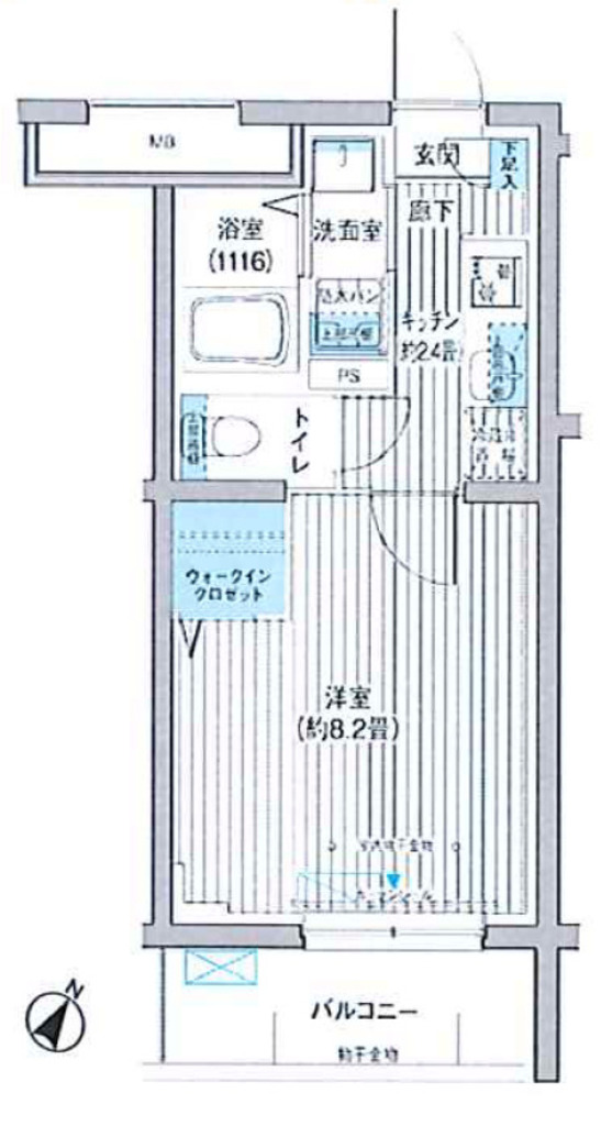 クラルテラセ新宿富久-101