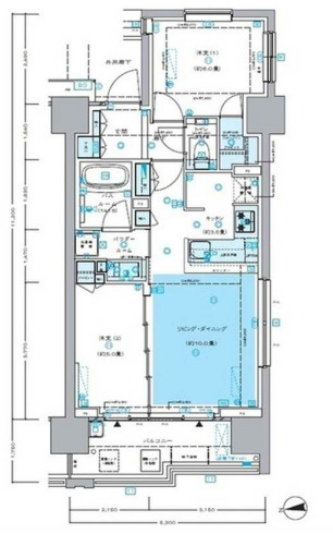 物件○○の間取り図