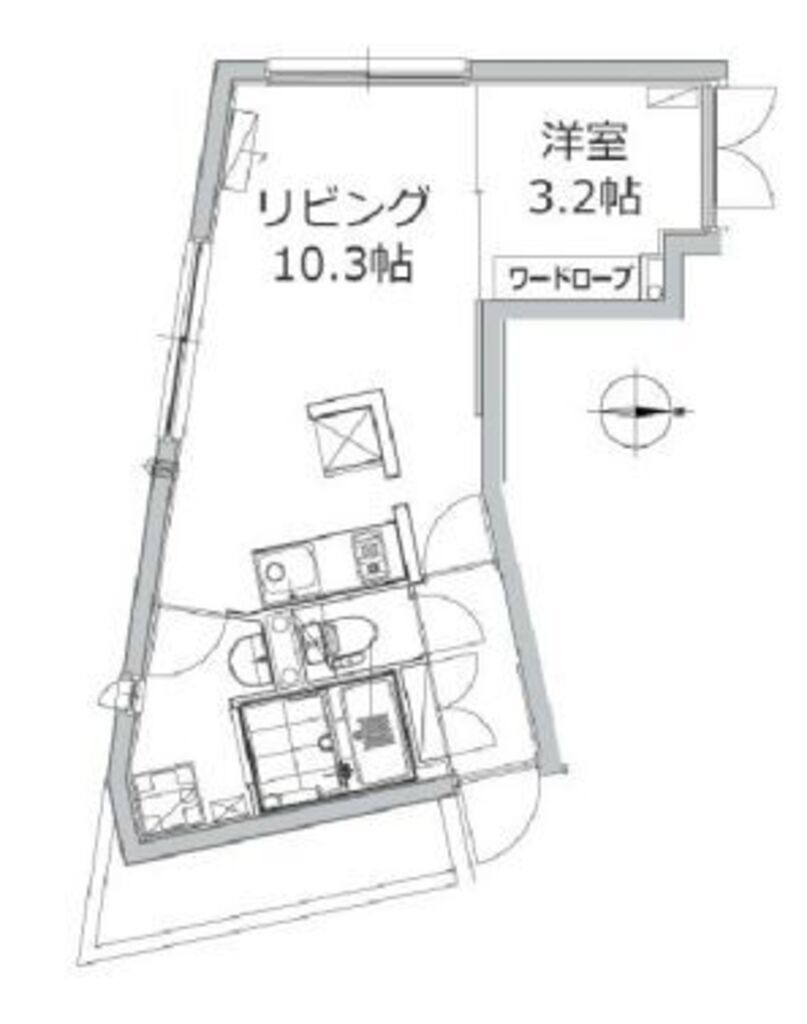 物件○○の間取り図