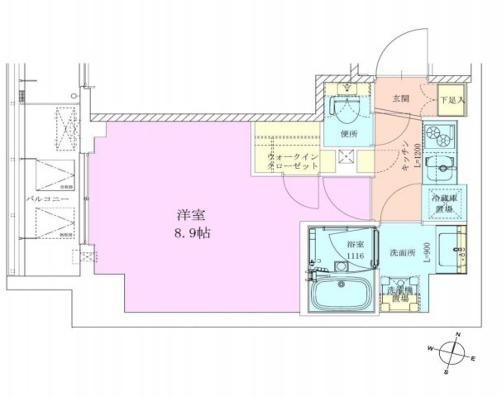 物件○○の間取り図