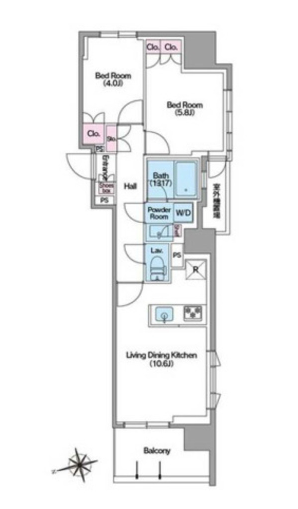 物件○○の間取り図