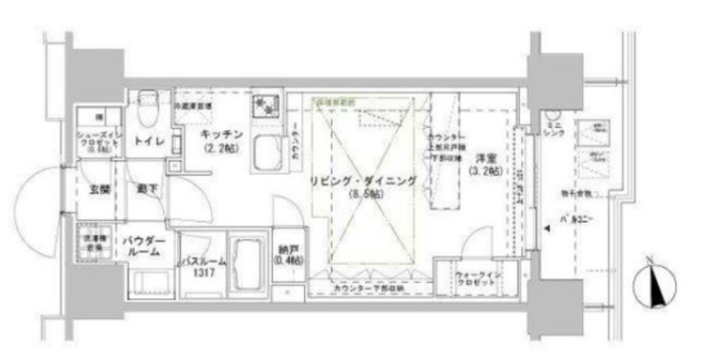 パークスフィア牛込神楽坂-608