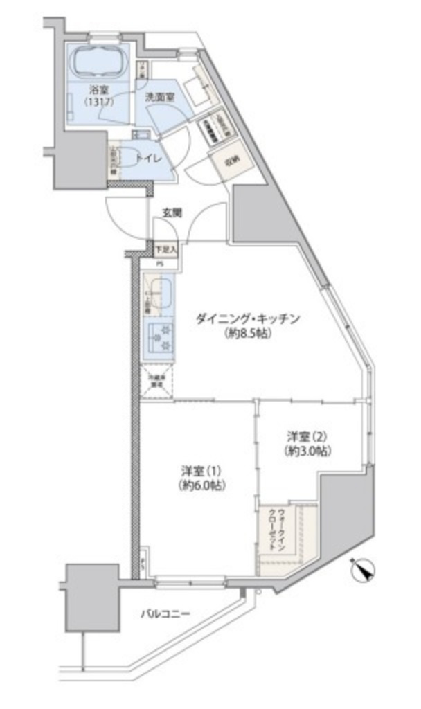 レジディア文京小石川Ⅱ-803