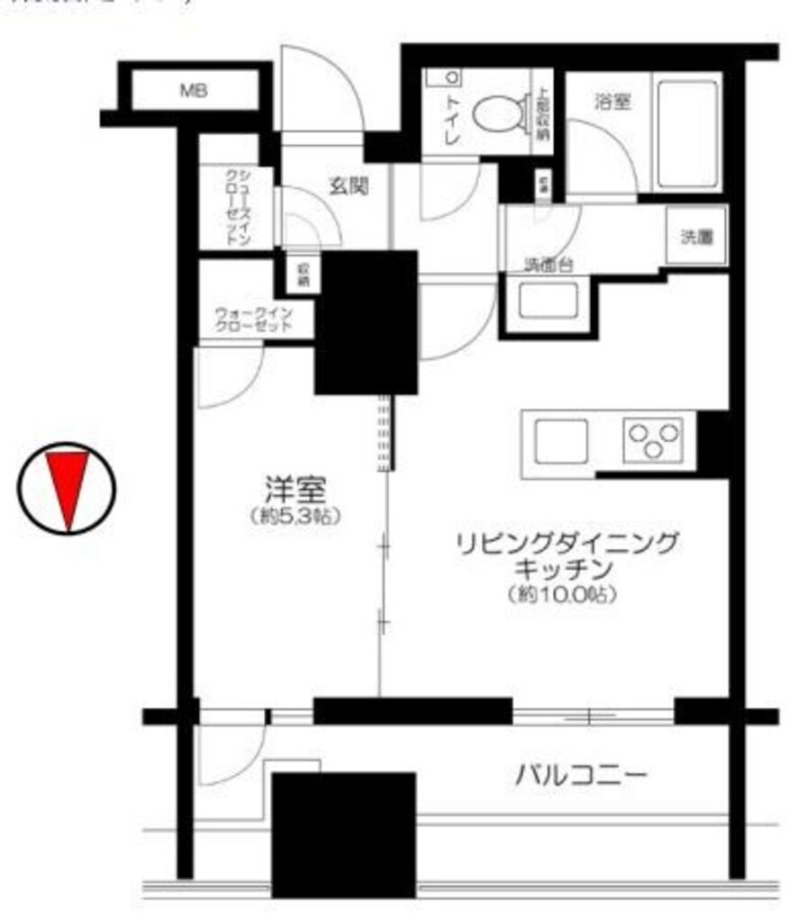 物件○○の間取り図