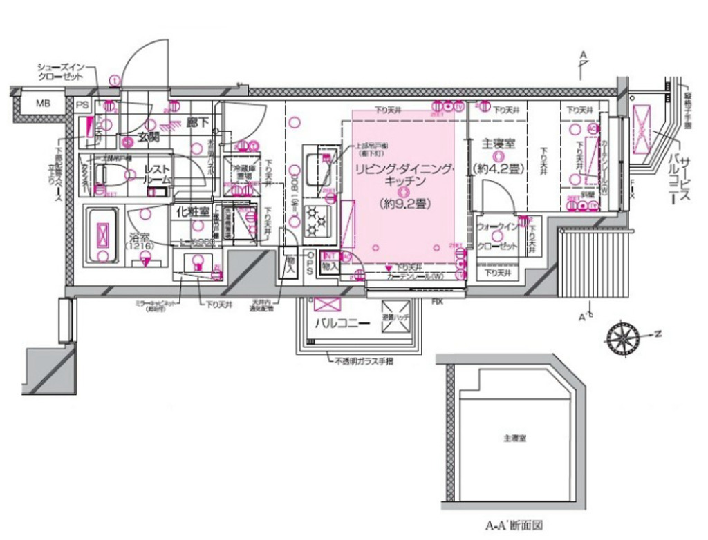 ピアース神楽坂レジデンス-403
