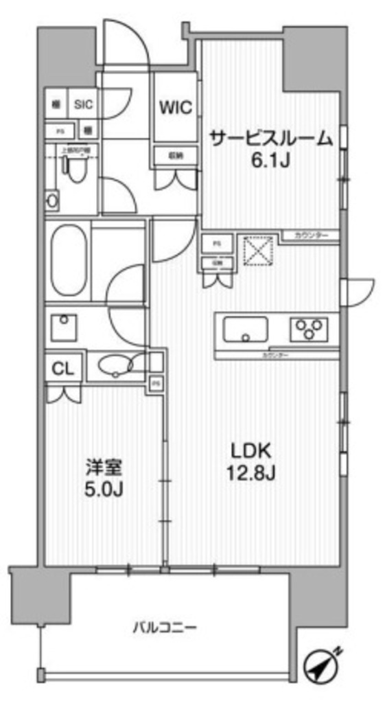 物件○○の間取り図