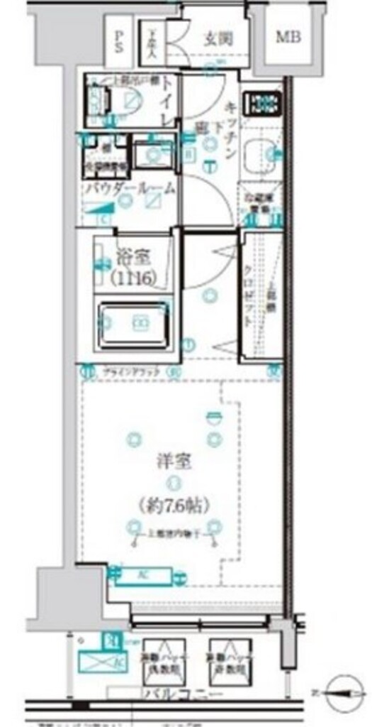 物件○○の間取り図