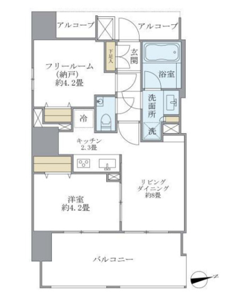 物件○○の間取り図