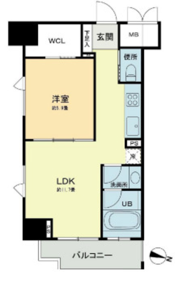 物件○○の間取り図