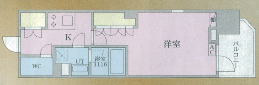 物件○○の間取り図