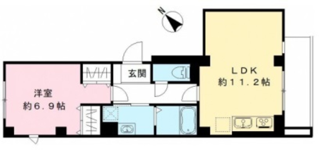 物件○○の間取り図