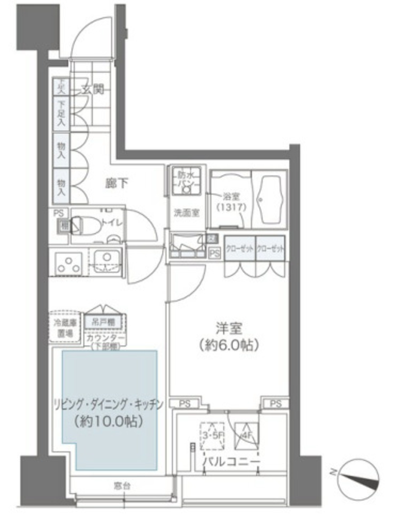 物件○○の間取り図