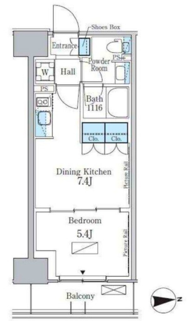 物件○○の間取り図