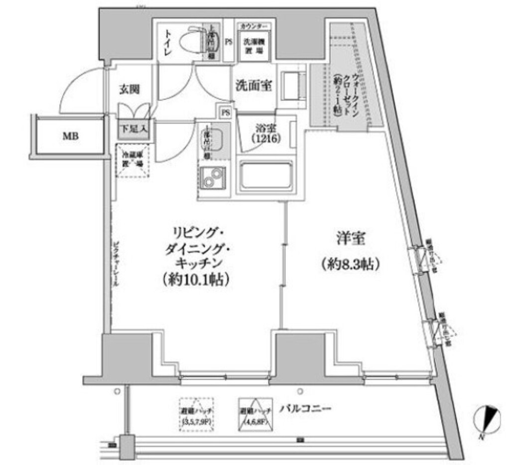 パークハビオ渋谷本町レジデンス-313