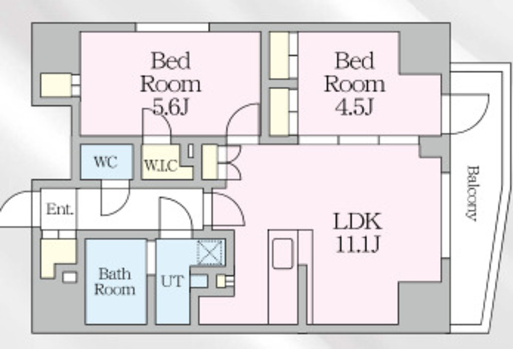 物件○○の間取り図