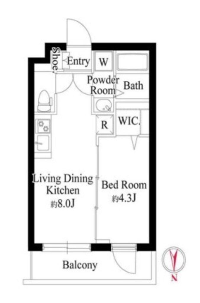 物件○○の間取り図