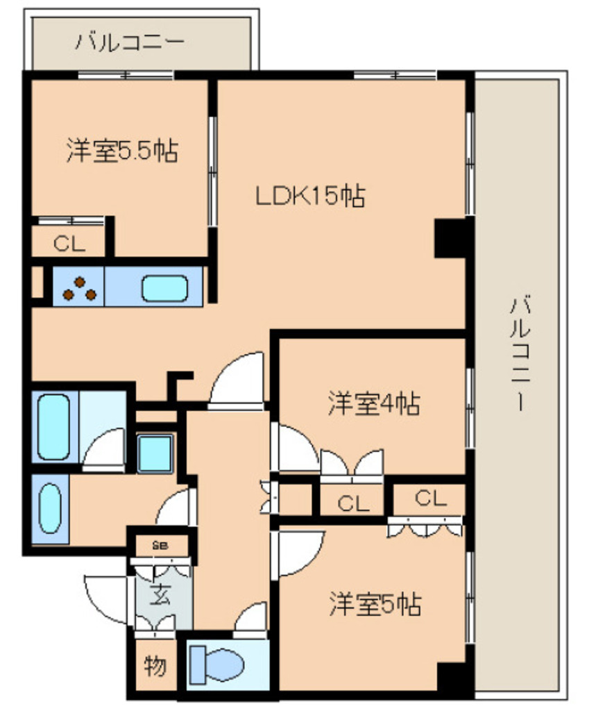 物件○○の間取り図