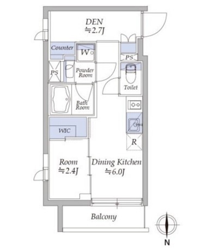 物件○○の間取り図