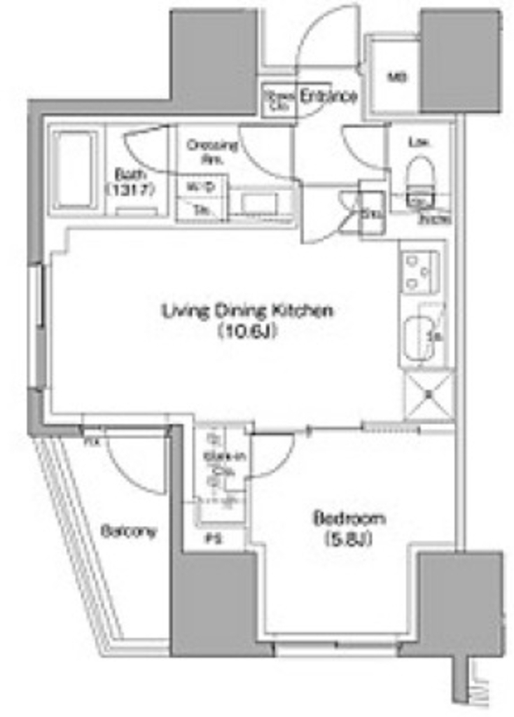 物件○○の間取り図