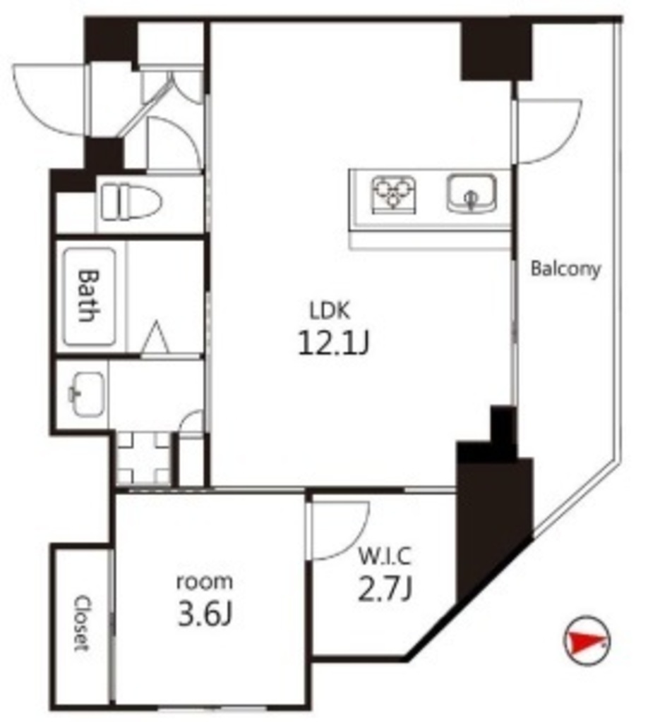 物件○○の間取り図