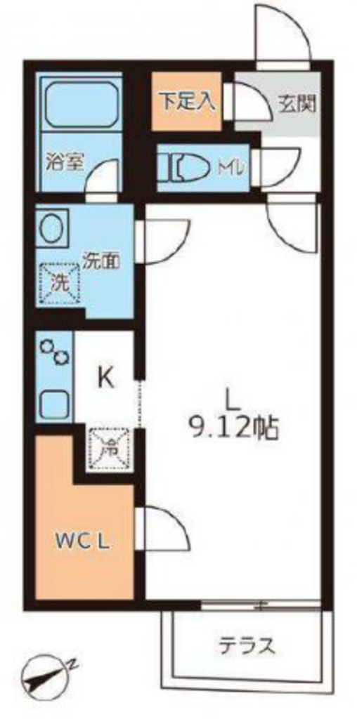 物件○○の間取り図