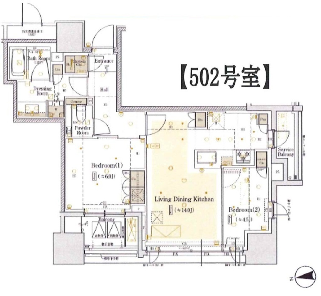 クラッシィハウス大手町ザスイート-502