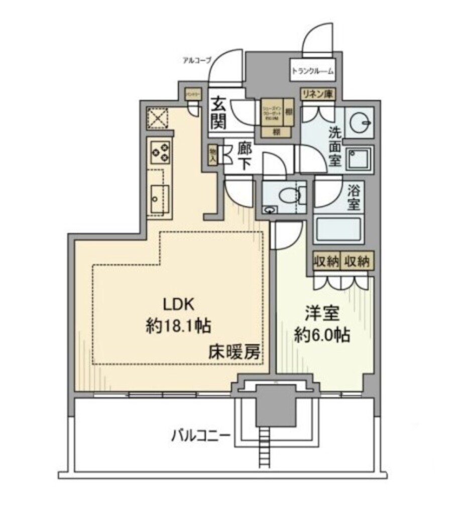 物件○○の間取り図