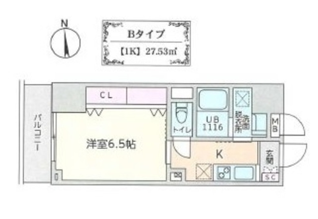 物件○○の間取り図