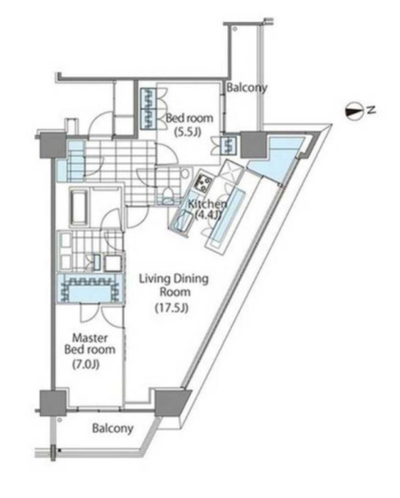 コンフォリア新宿イーストサイドタワー-1528