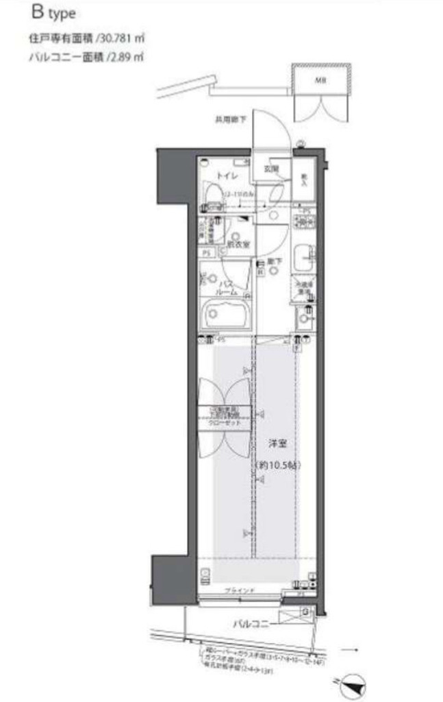 物件○○の間取り図