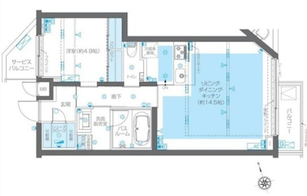 物件○○の間取り図