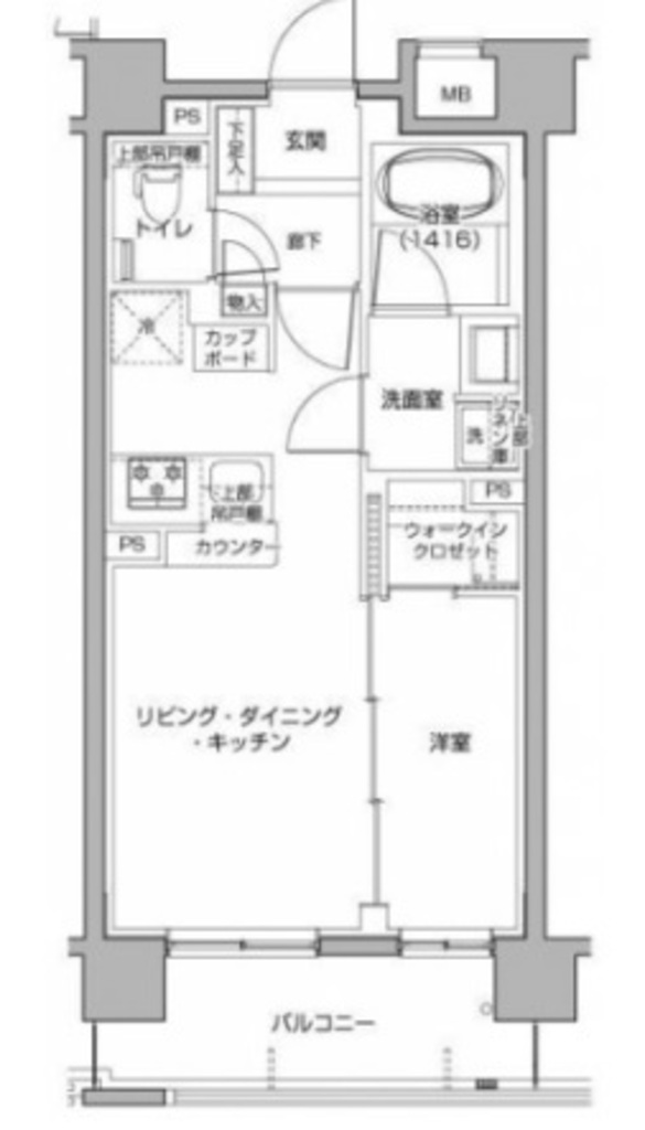 物件○○の間取り図