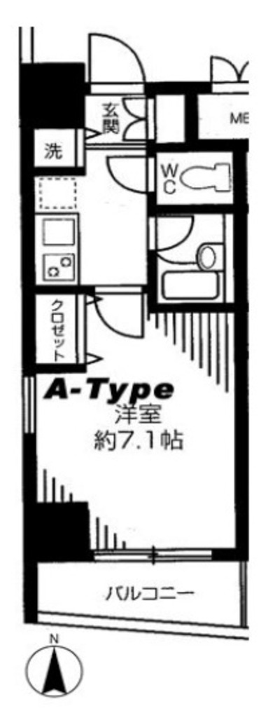 物件○○の間取り図