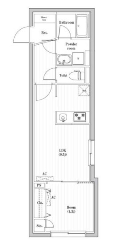 物件○○の間取り図