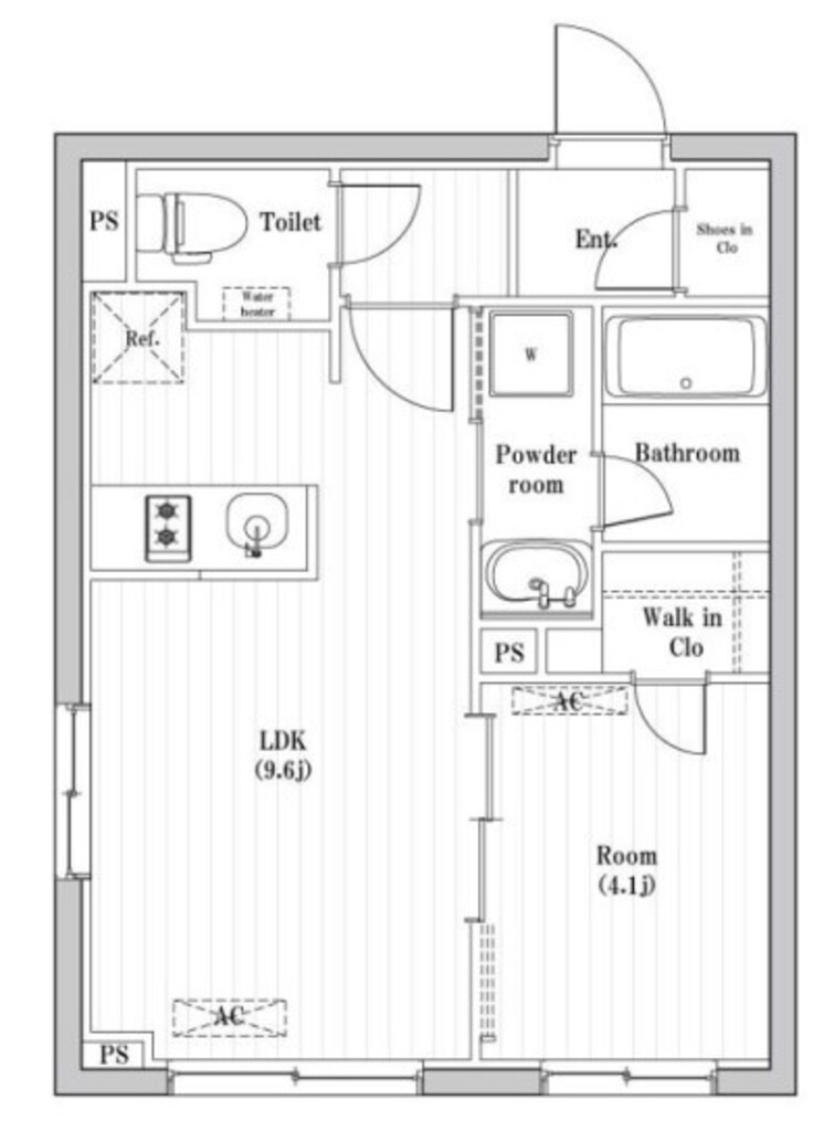 物件○○の間取り図