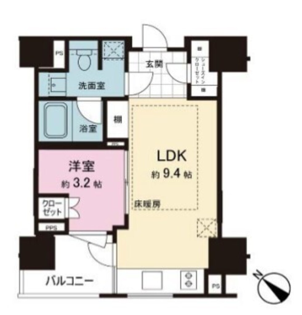 物件○○の間取り図