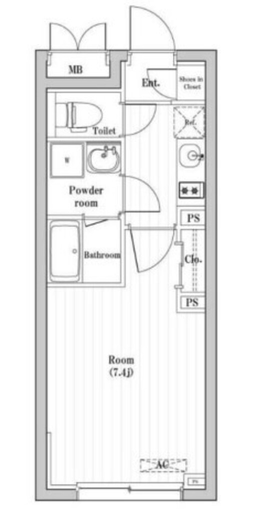 物件○○の間取り図