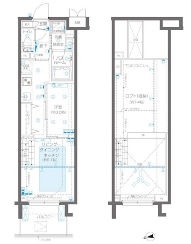 物件○○の間取り図