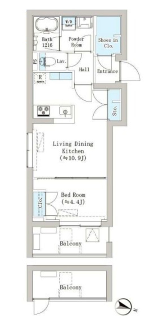 物件○○の間取り図