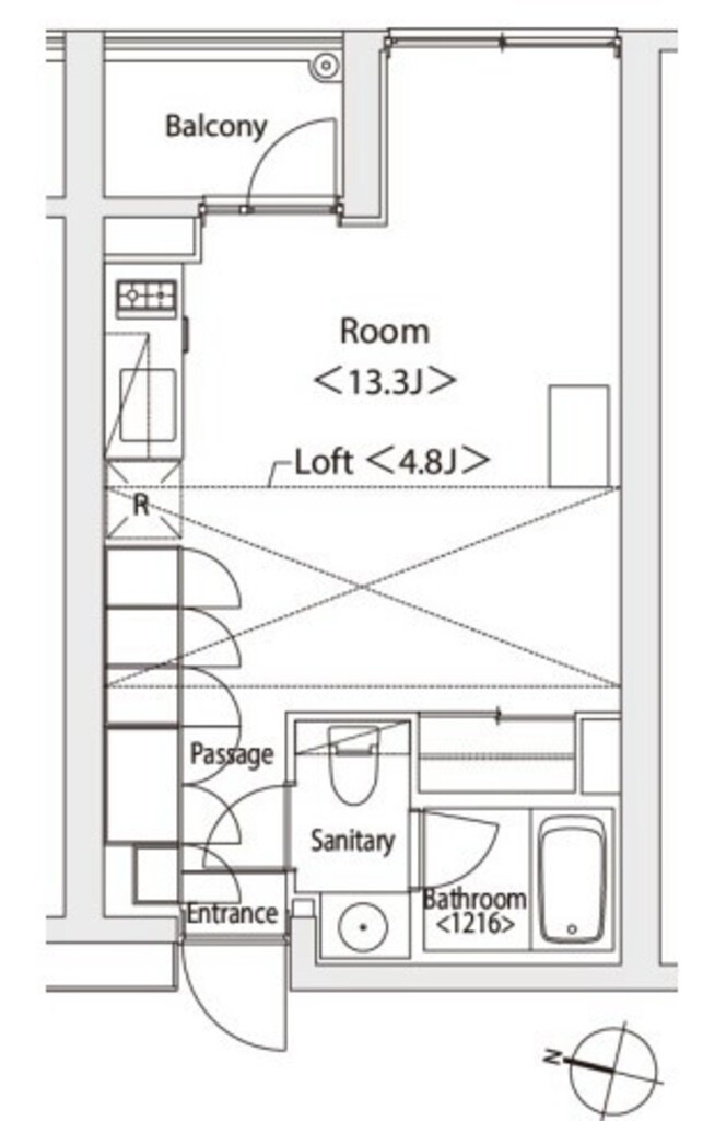 物件○○の間取り図