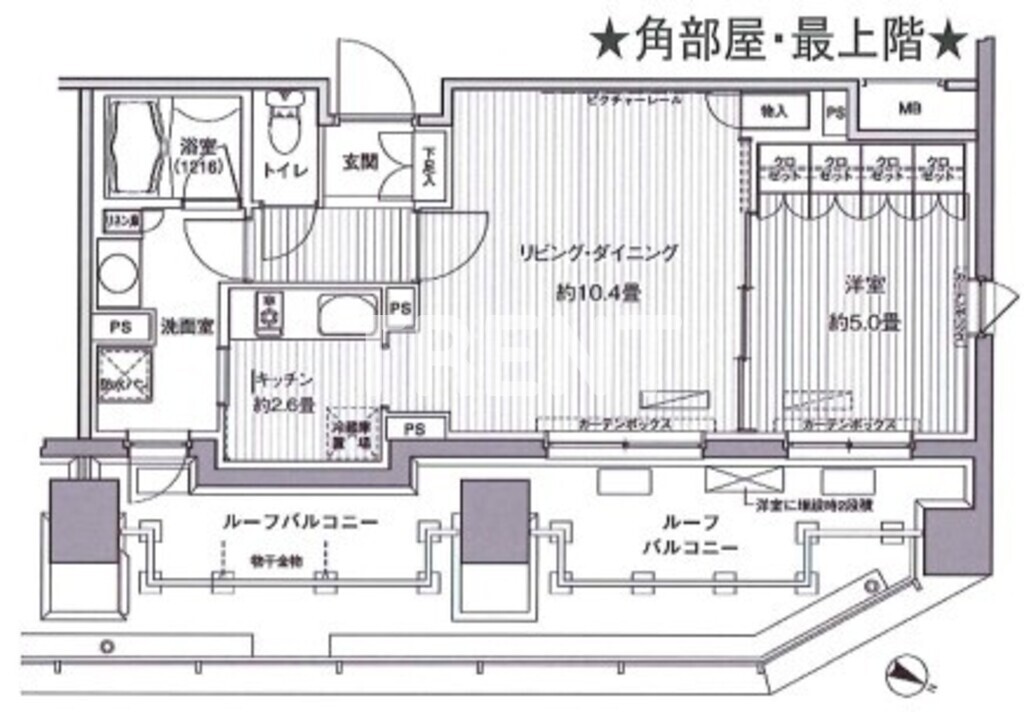 物件○○の間取り図