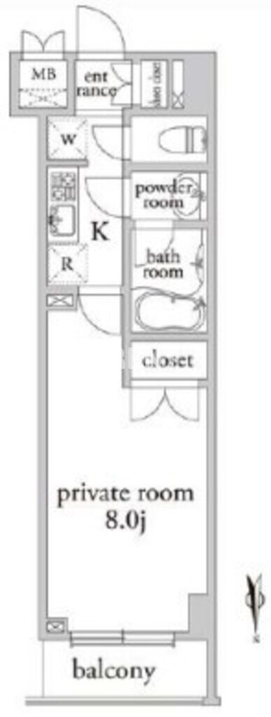 物件○○の間取り図