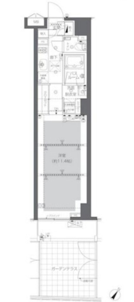 物件○○の間取り図