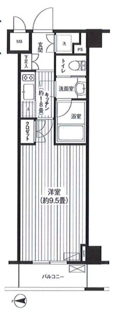 物件○○の間取り図