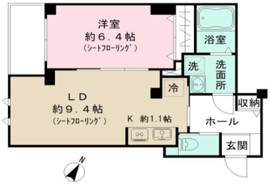 物件○○の間取り図