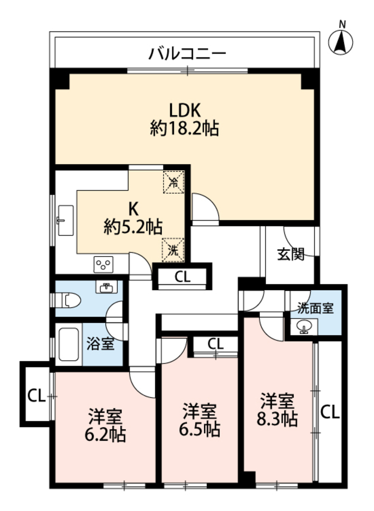 物件○○の間取り図